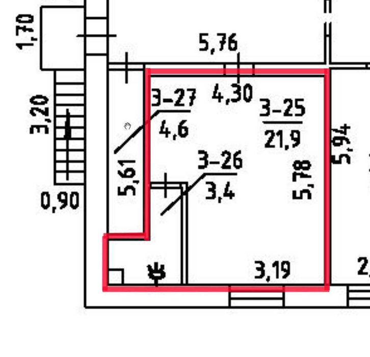 Оренда 25 кв.м побутового, складського приміщення вул. Журналістів 13