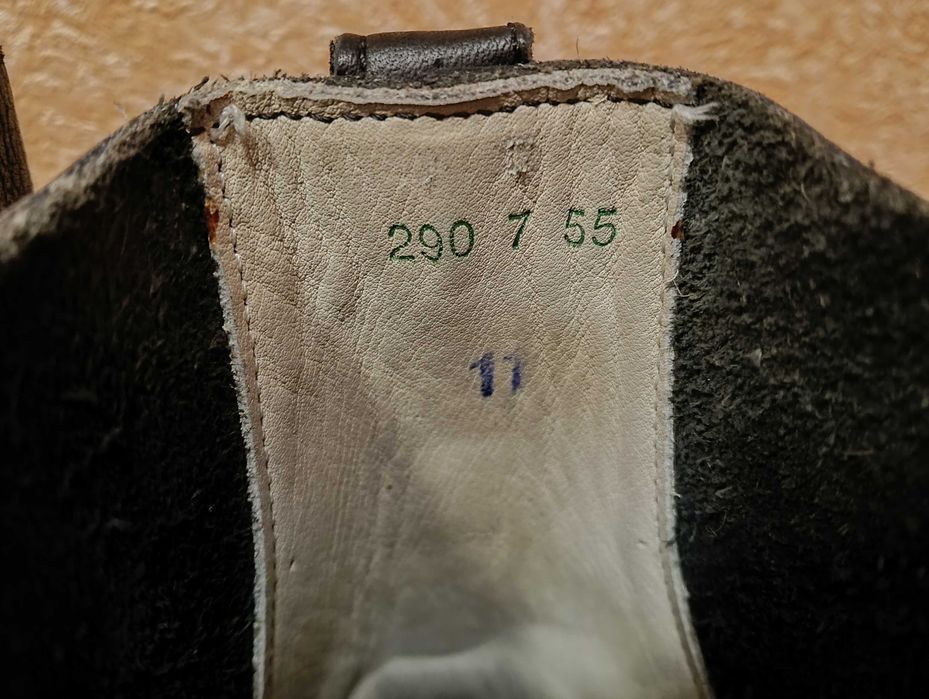 Німецькі Берці Metzeler Kampfstiefel 45р 290/109 Бундесвер