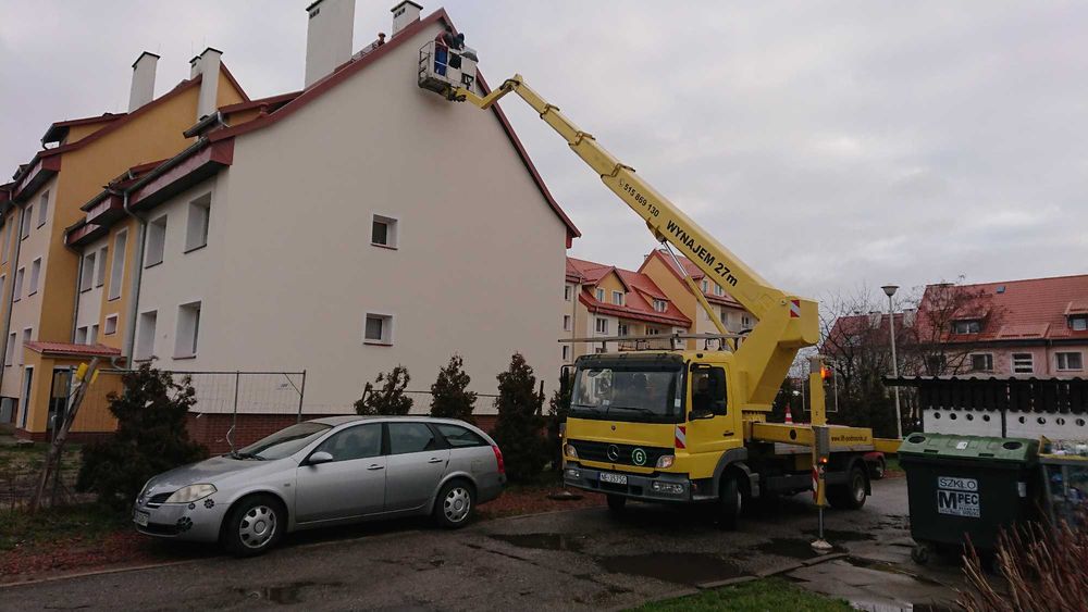 Podnośnik Koszowy - Usługi Podnośnikowe