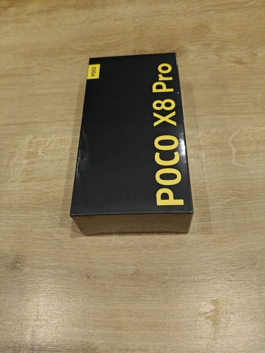 POCO X8 PRO 8/256GB czarny NOWY Gwarancja 24m