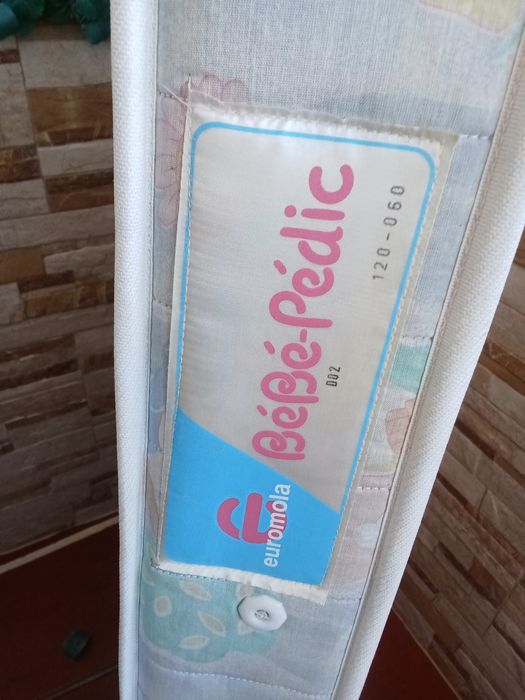 Colchão de bebé berço 1,20*0,60m