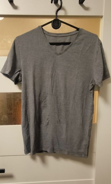 Koszulka T-shirt H&M rozmiar M szara