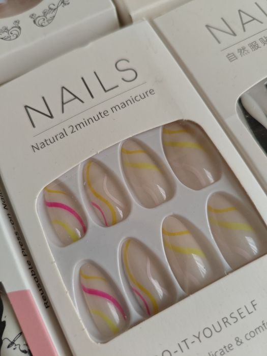 Накладні нігті 24шт