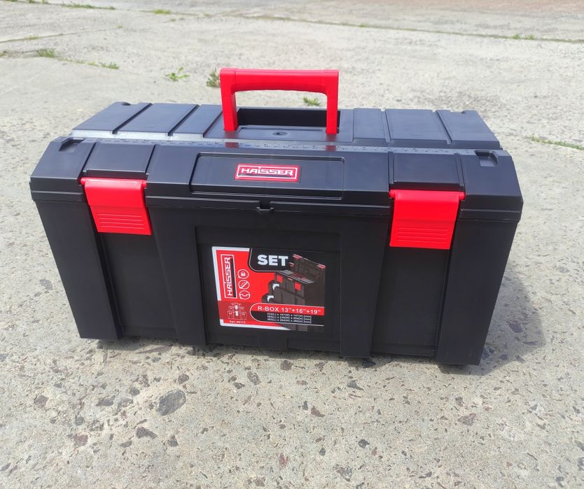 Набір ящиків для інструментів 3 шт ящик кейс бокс органайзер r-box set