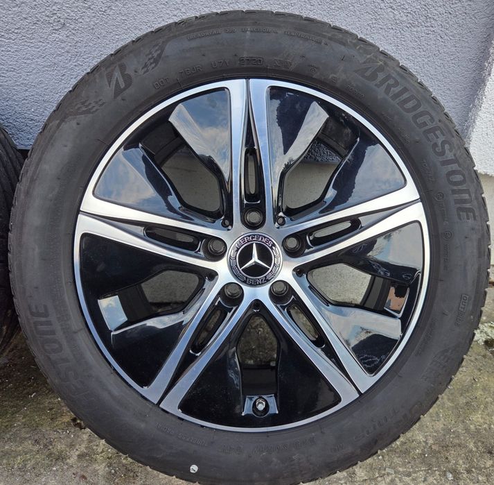 Felgi z oponami Mercedes A B C CLA Klasa 7x17 ET48,5 5x112