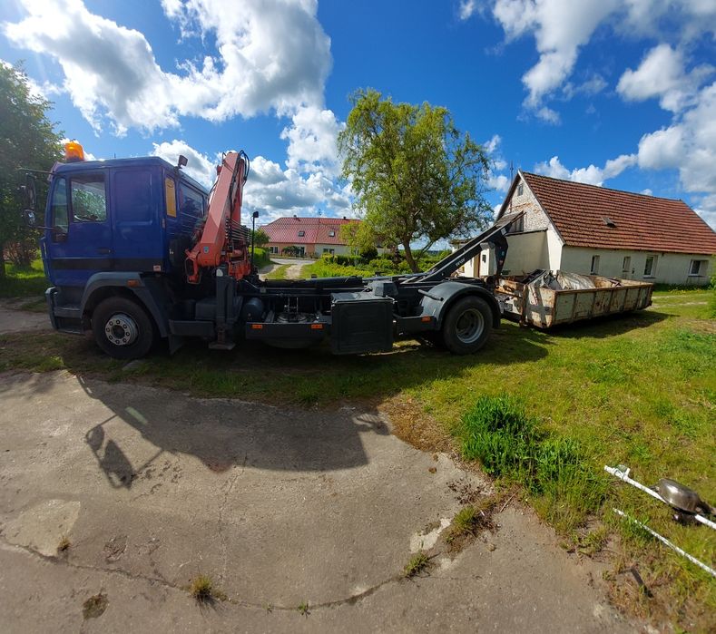 Kontener na wynajem,  Transport HDS, Wywóz gruzu i innych odpadów