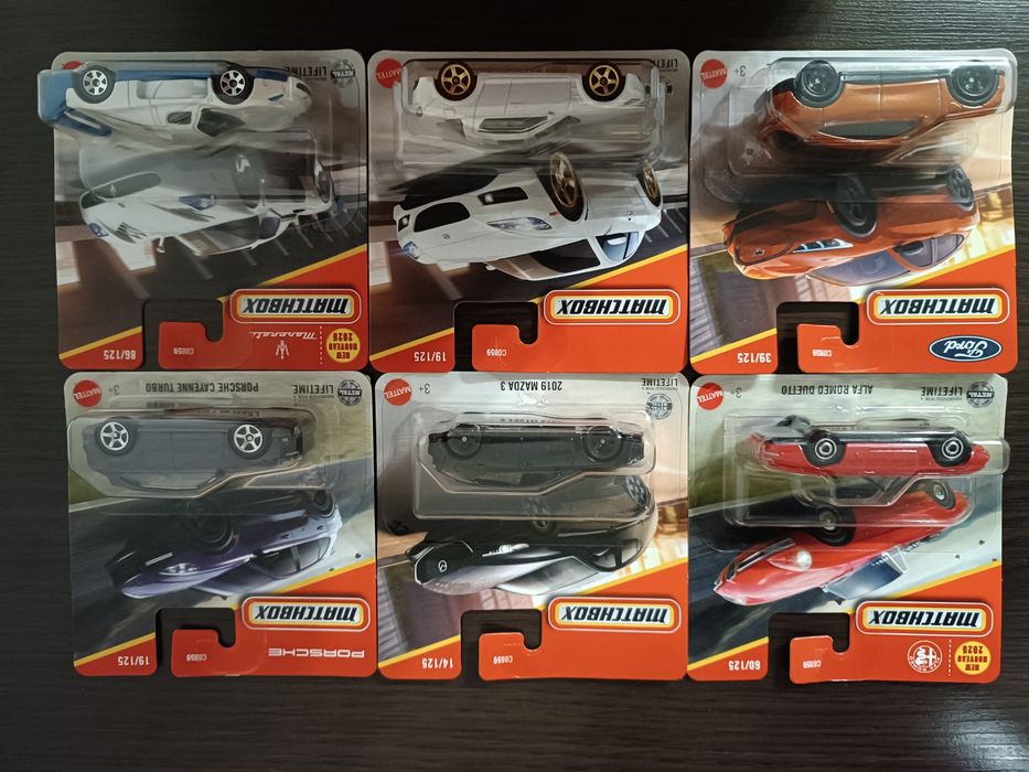 Matchbox 6 sztuk