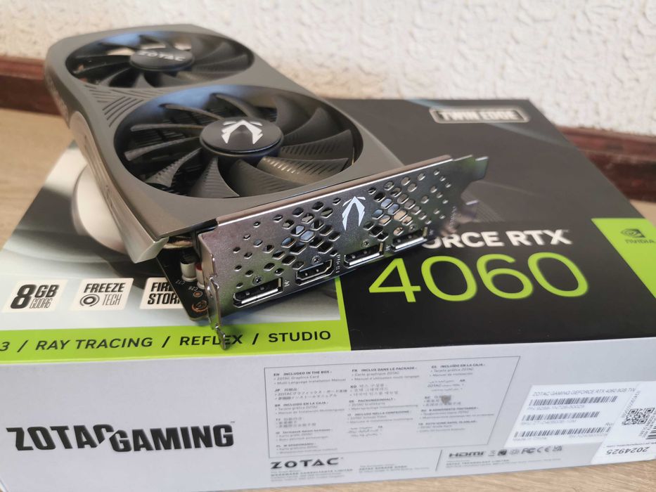 Gráfica nVidia RTX 4060 8GB