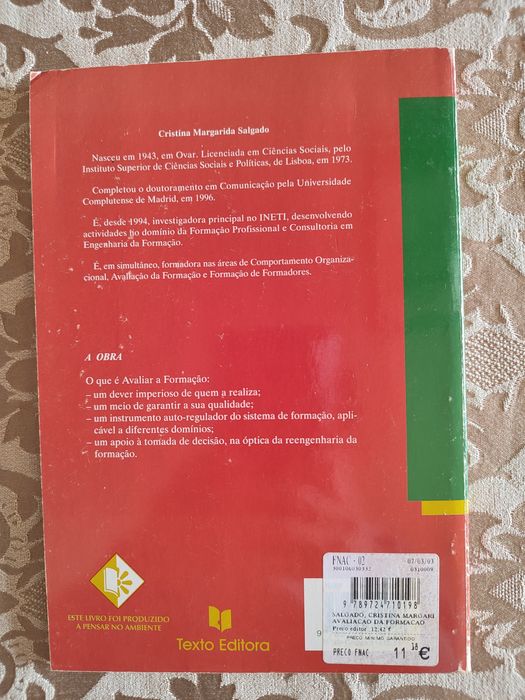 Livro Avaliação da Formação, Interface escola/empresa, oferta portes