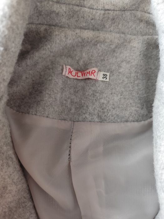 Płaszcz damski szary 38