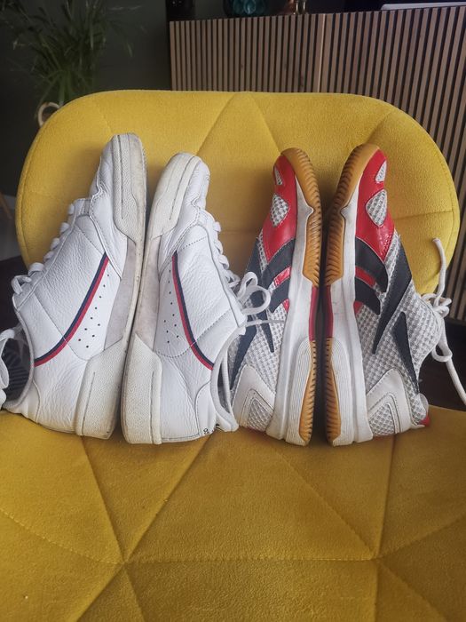 Buty adidas roz. 40 skora  reebok roz 39 siateczka B. D stan bieganie