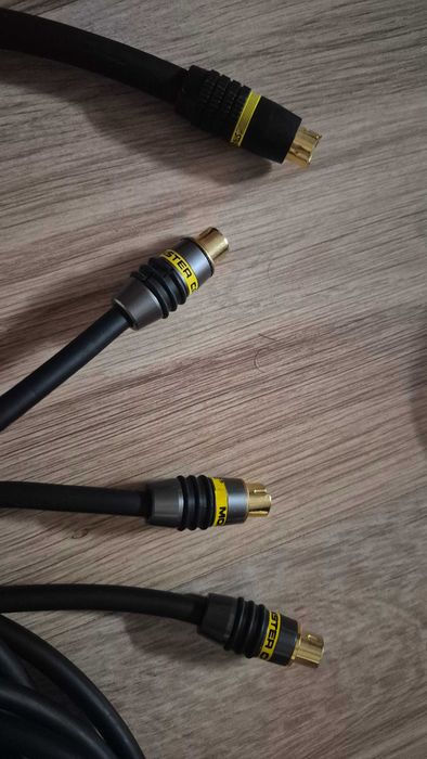 Monster scart s-video kable przewody