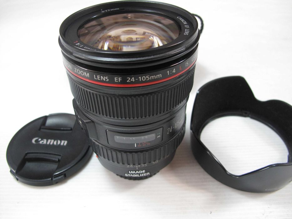 Canon 24-105 L IS tudo excelente condição como se pode ver nas fotos
