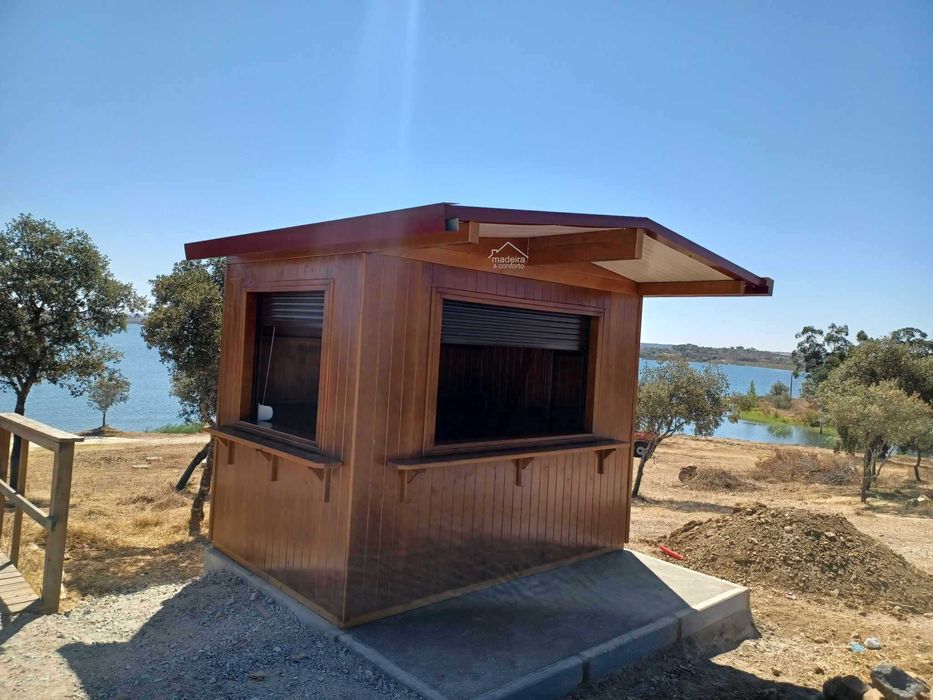 quiosque de madeira - Madeira&Conforto - qsq.12