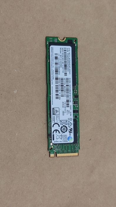 Disco nvme Samsung 256GB 3000 MB/s