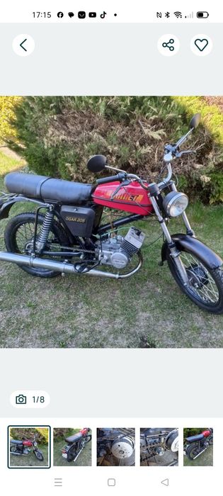 Romet 205 silnik Simson 4b