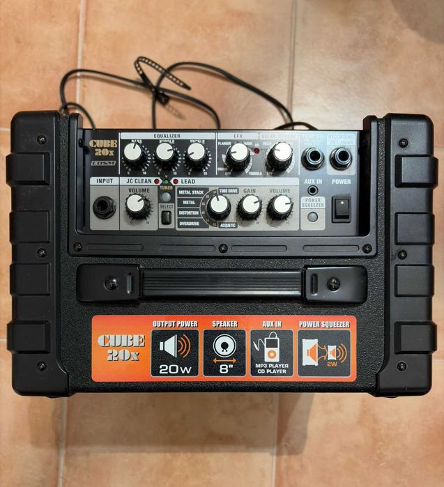 Amplificador de Guitarra Roland Cube 20X