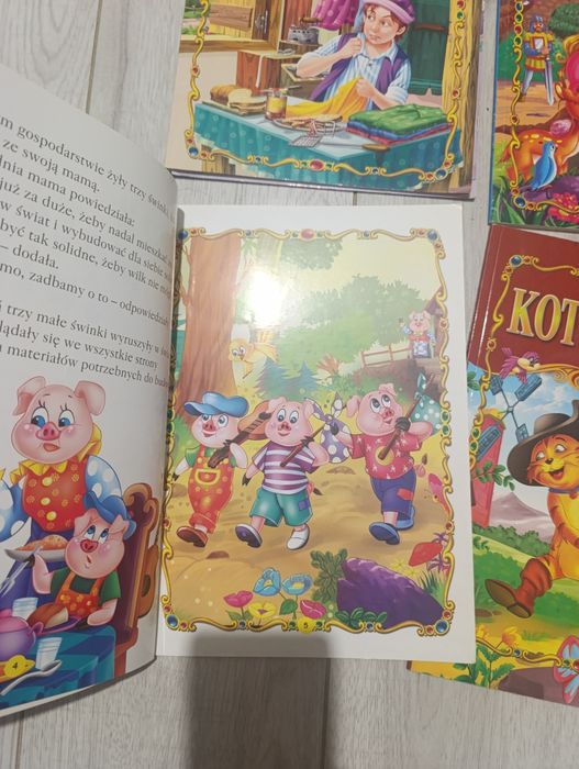 Zestaw książeczek bajki dla dzieci