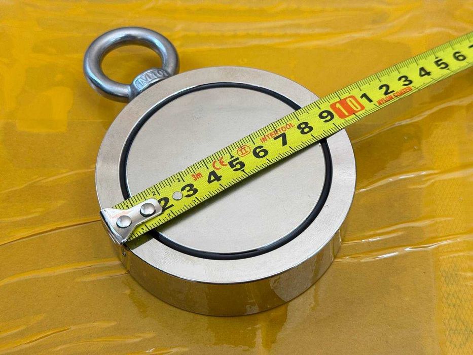 Супермощный Магнит на 350кг | LNM94-3 Неодимовый, Нержавеющий