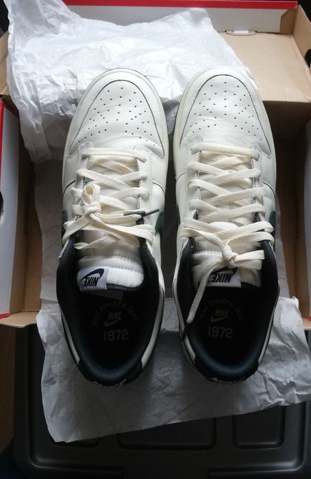 Nike dunk low buty sneakersy athletic department deep jungle