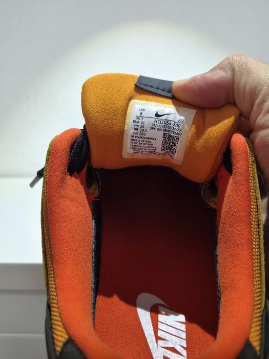 Кросівки Nike Dunk Low GTX,  HQ2053 700, US8 EU 41 26cm