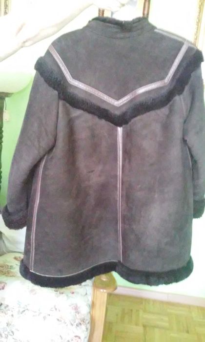 kożuch damski naturalny XXXL