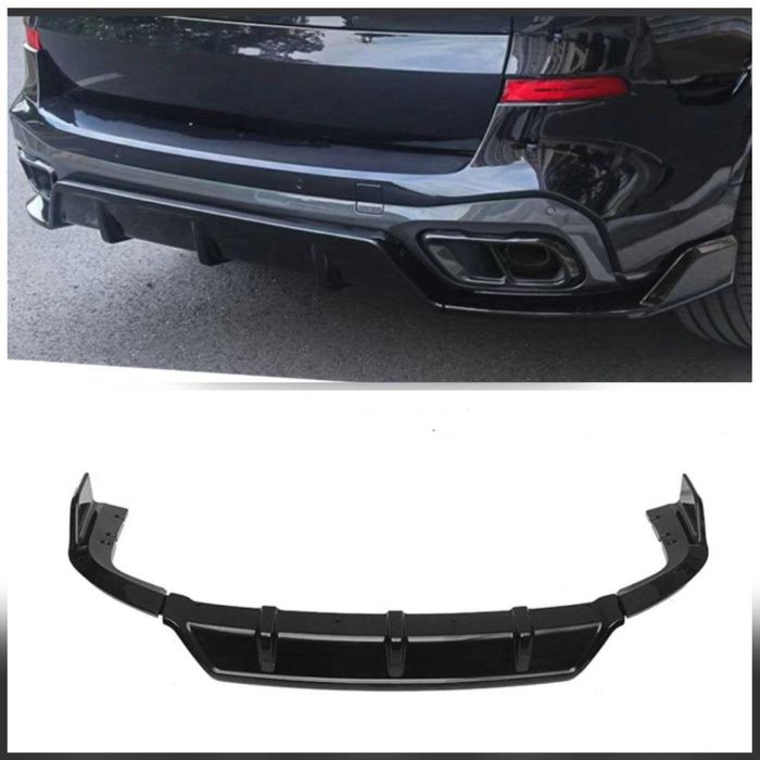 Дифузор BMW X5 G05 Paradigma style спойлер диффузор губа обвес сплiтер