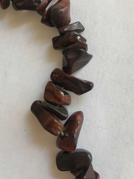 Прикраси з натурального каменя- тигрове око