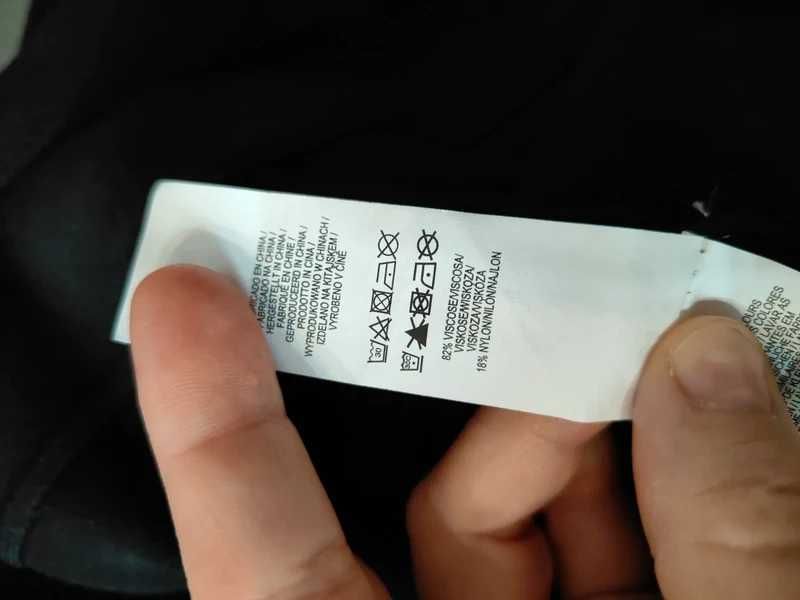 Czarny kardigan 36 38 Primark wiskoza