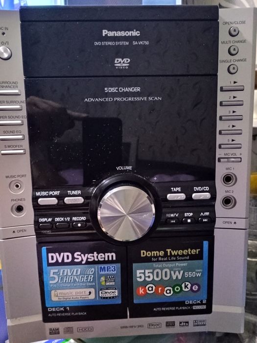 Музыкальный центр Panasonic SA-VK750