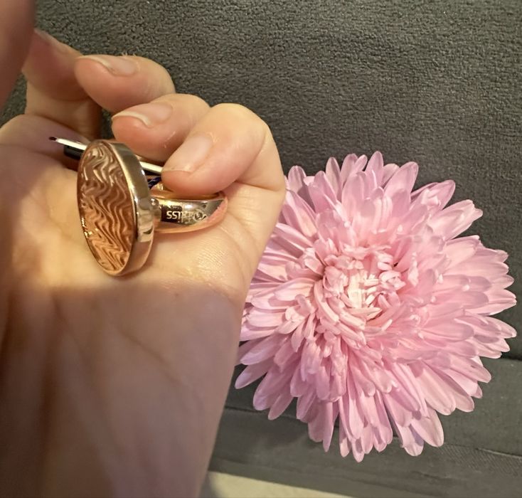 Каблучка  кольцо Bliss з одним бриліантиком