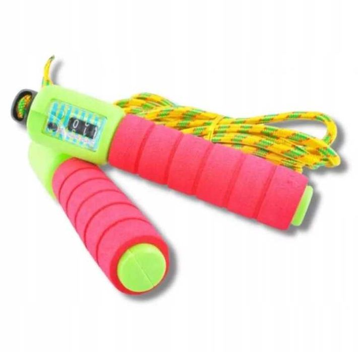 Skakanka z licznikiem skoków regulowana dla dzieci