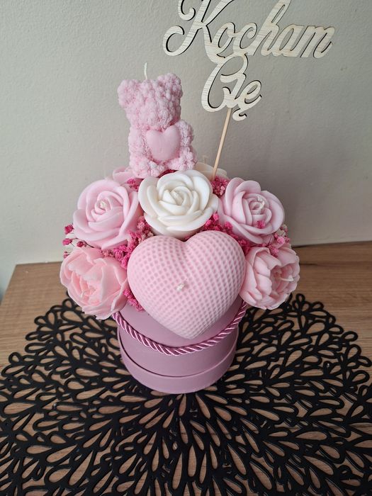 Flower boxy ze świec sojowych