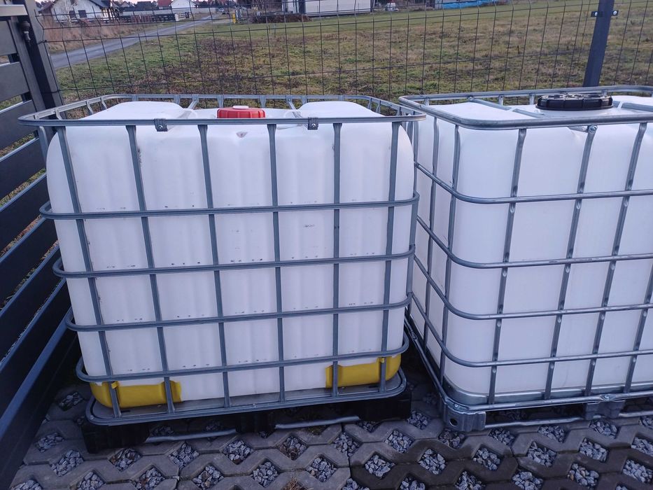 Zbiornik 1000 litrów,  mauzer,  dowóz