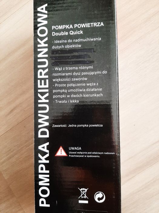 Pompka do materaca zabawek