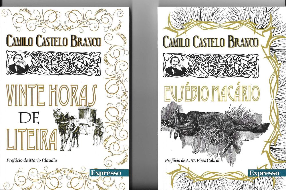 Camilo Castelo Branco 8 livros bolso com caixa arquivadora