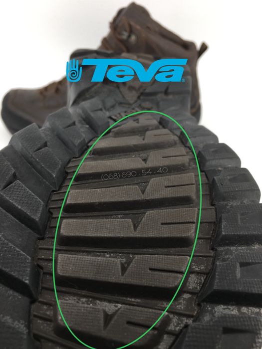 Мужские зимние ботинки берцы Teva Kimtah Mid Event Leather 42 оригинал