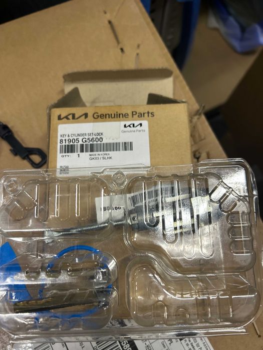 Zestaw Kluczy i Cylindra Kia Niro Electric/Hybrid/Plus,Oryginał