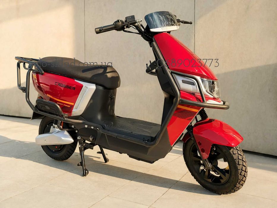 Электроскутер Crosser СR-13  2500w LFP (LiFePO4) 76.8v 30ah(Новый 2026)