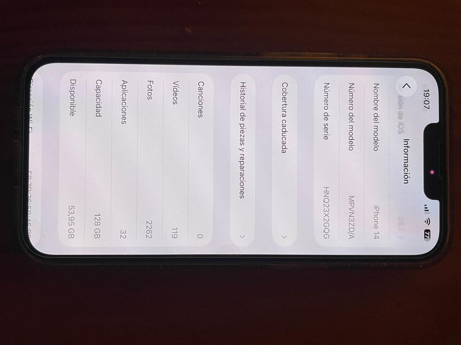 iPhone 14 azul céu, excelente estado bateria 100%