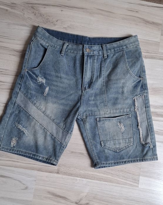 Spodenki jeansowe męskie r. L