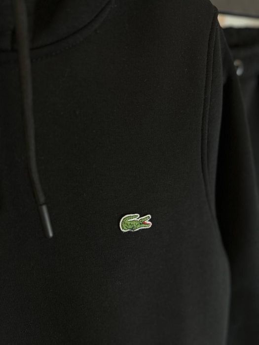 LACOSTE!РАСПРОДАЖА ДО 20.02!Спортивный Костюм флисовый для мужчин черн