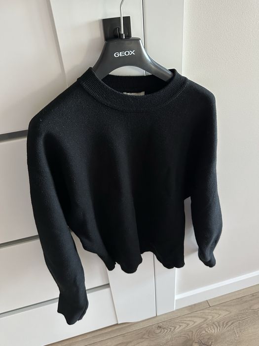 Elegancki czarny sweter H&M r. S