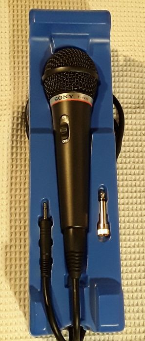 Microfone Sony F-V410 Cardiod Dynamic Vocal Microphone, com caixa