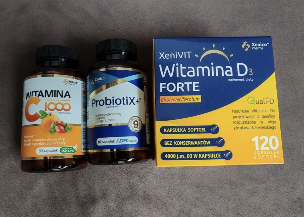 Zestaw na odporność probiotyk+ wit C+ Wit D