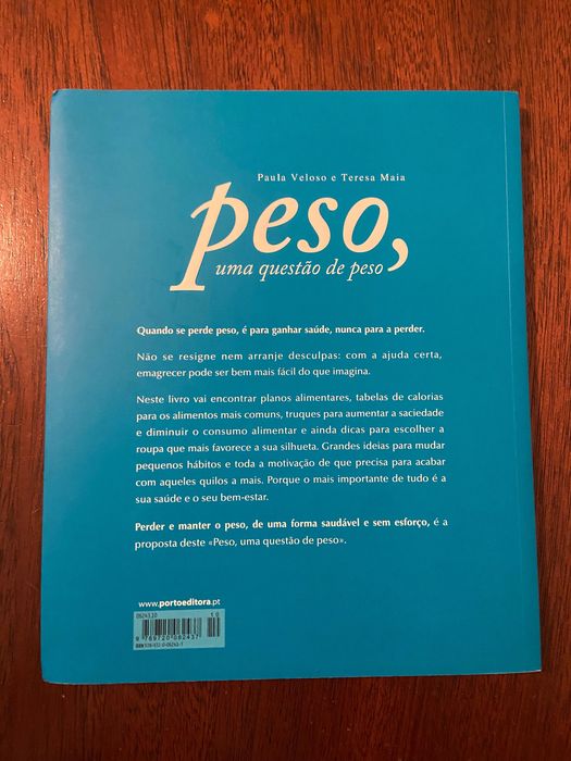 Livro Peso, Uma Questão de Peso