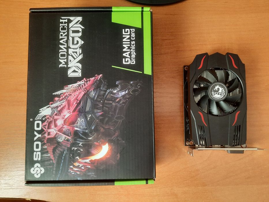 Відкокарта Soyo RX 550 4GB 128bit GDDR5 Відмінний стан