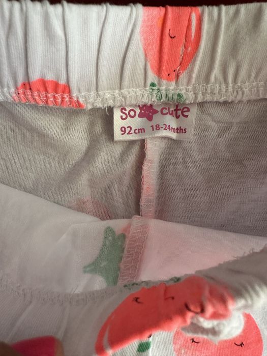 Prawie nowy (raz ubrany) śliczny komplet rozm.92