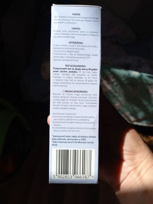 Odżywka koloryzująca do włosów NIUQI Nowa jeans niebieska