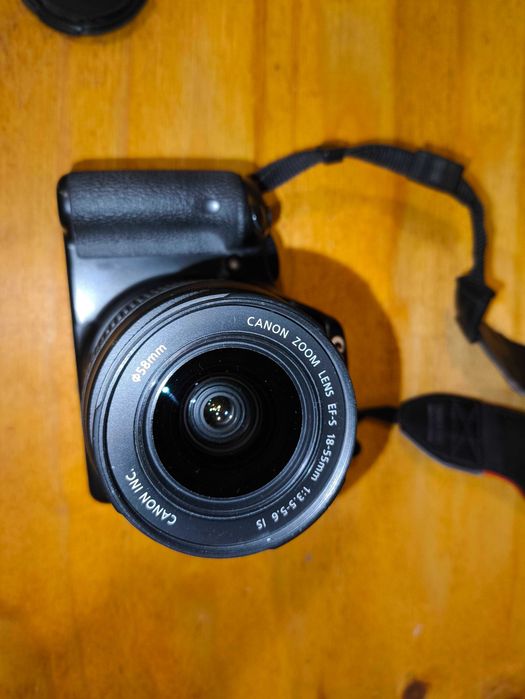 Canon 450D + об'єктив 18-55 + об'єктив Canon ef 50 1.8 + спалах 430ex2